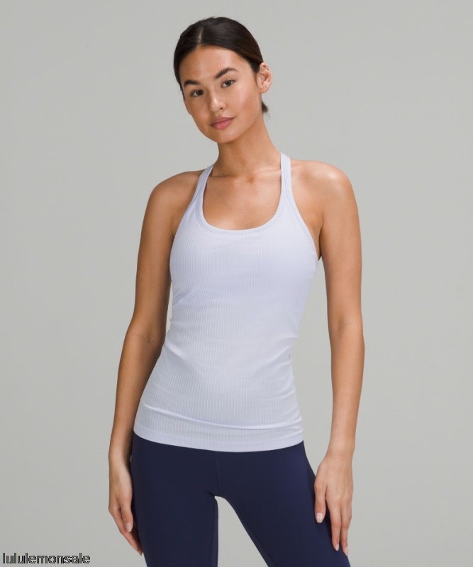 Lululemon Damen DELULU525 | Ebb To Street Tanktop Pastellblau
